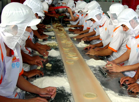 Băng Tải Bánh Pía